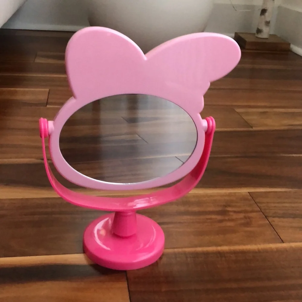 MY MELODY CHARACTER VANITY TOP PLASTIC MIRROR ADORABLE